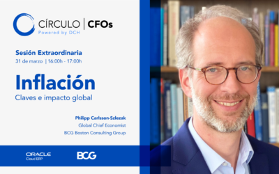 Philipp Carlsson-Szlezark, Global Chief Economist de BCG participará en la primera sesión extraordinaria del Círculo CFOs